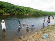 第2回親子川釣り大会・川の生き物観察会1